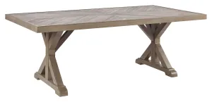 Beachcroft - Rect Dining Table W/umb Opt