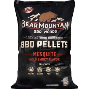 BEAR MOUNTAIN BBQ PREMIUM WOOD 20LB MESQUITE WOOD PELLET