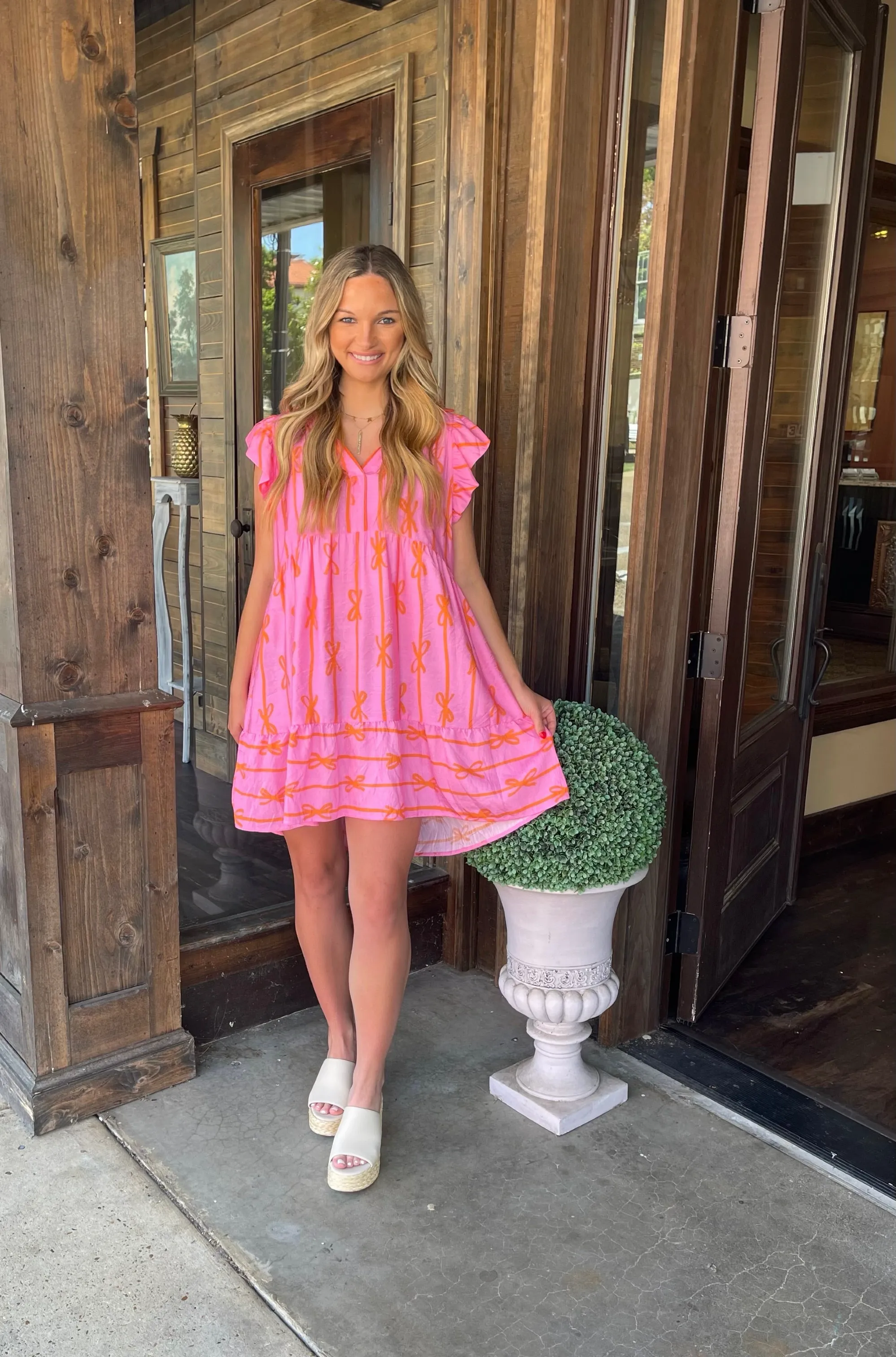 Beauty and The Bows Dress