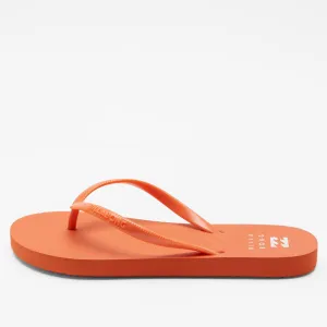Billabong Womens Dama Flip Flops - Coral Craze