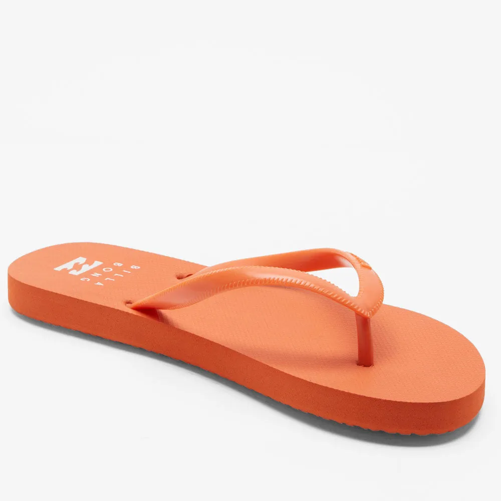 Billabong Womens Dama Flip Flops - Coral Craze