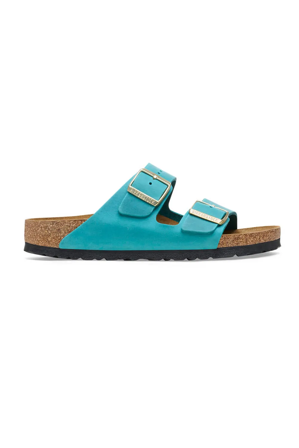 Birkenstock Arizona Oiled Leather Sandals for Women in Biscay Bay | 1026537