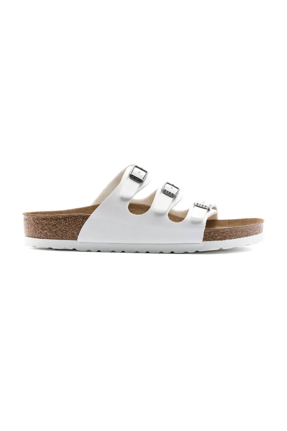 Birkenstock Florida Birko-Flor Sandals for Women in White | 1016765