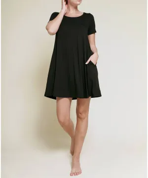 Black Bamboo Dress