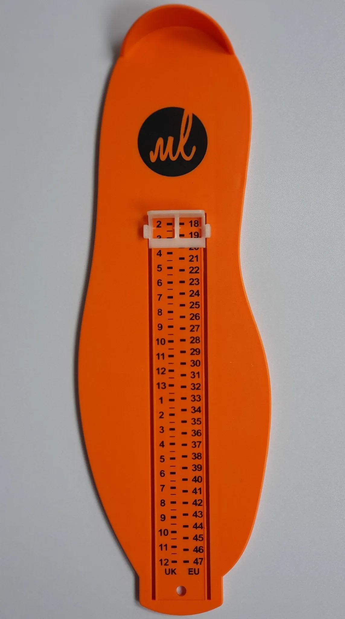 Blank Sliders - Bright Orange