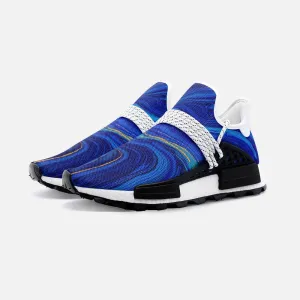 Bleu marble Unisex Lightweight Custom shoes