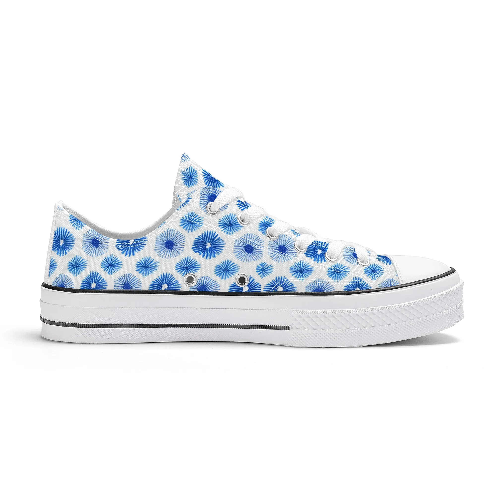 Blue Sachiko Low Top Canvas Shoes