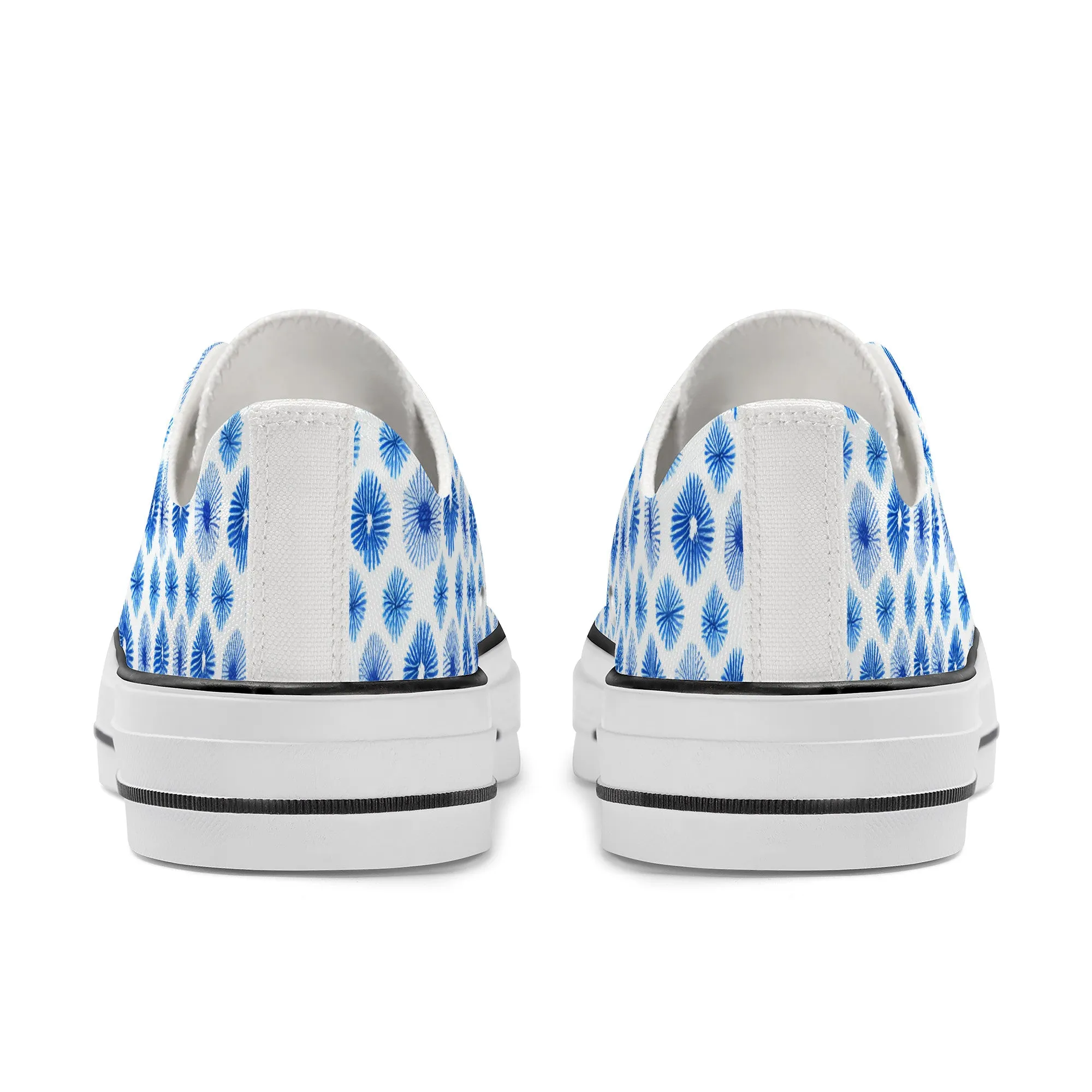 Blue Sachiko Low Top Canvas Shoes