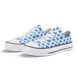Blue Sachiko Low Top Canvas Shoes