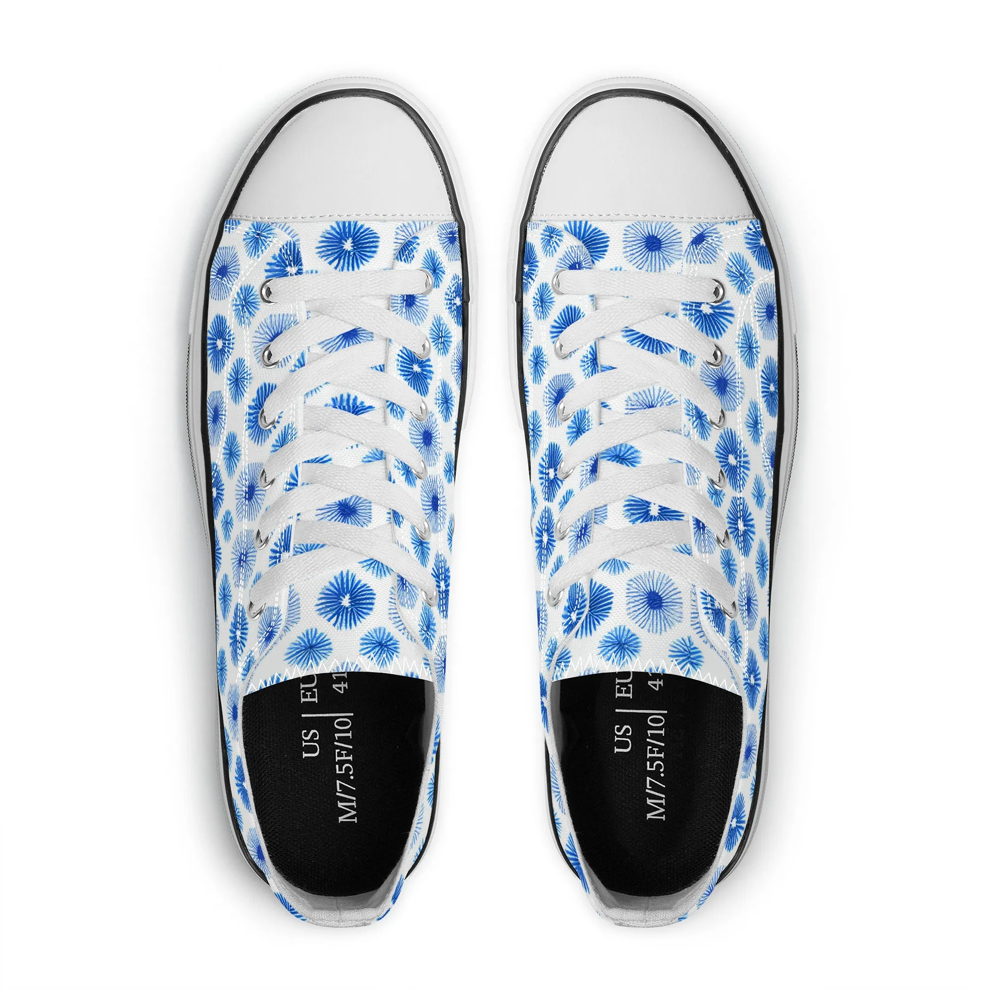 Blue Sachiko Low Top Canvas Shoes