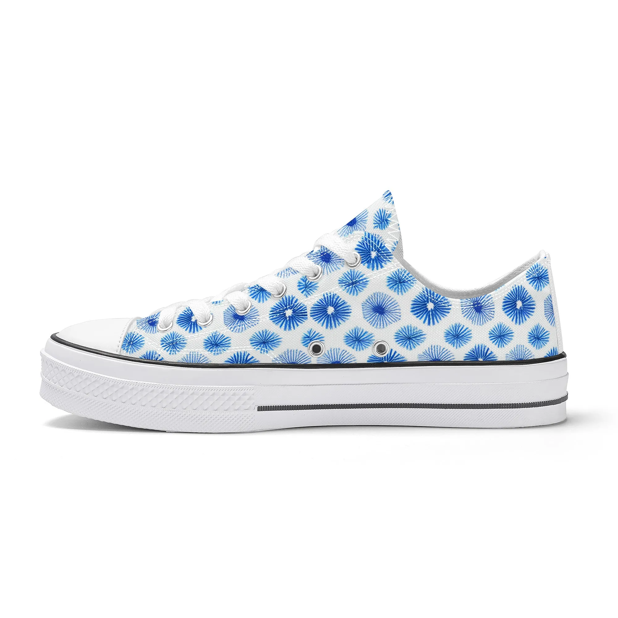 Blue Sachiko Low Top Canvas Shoes