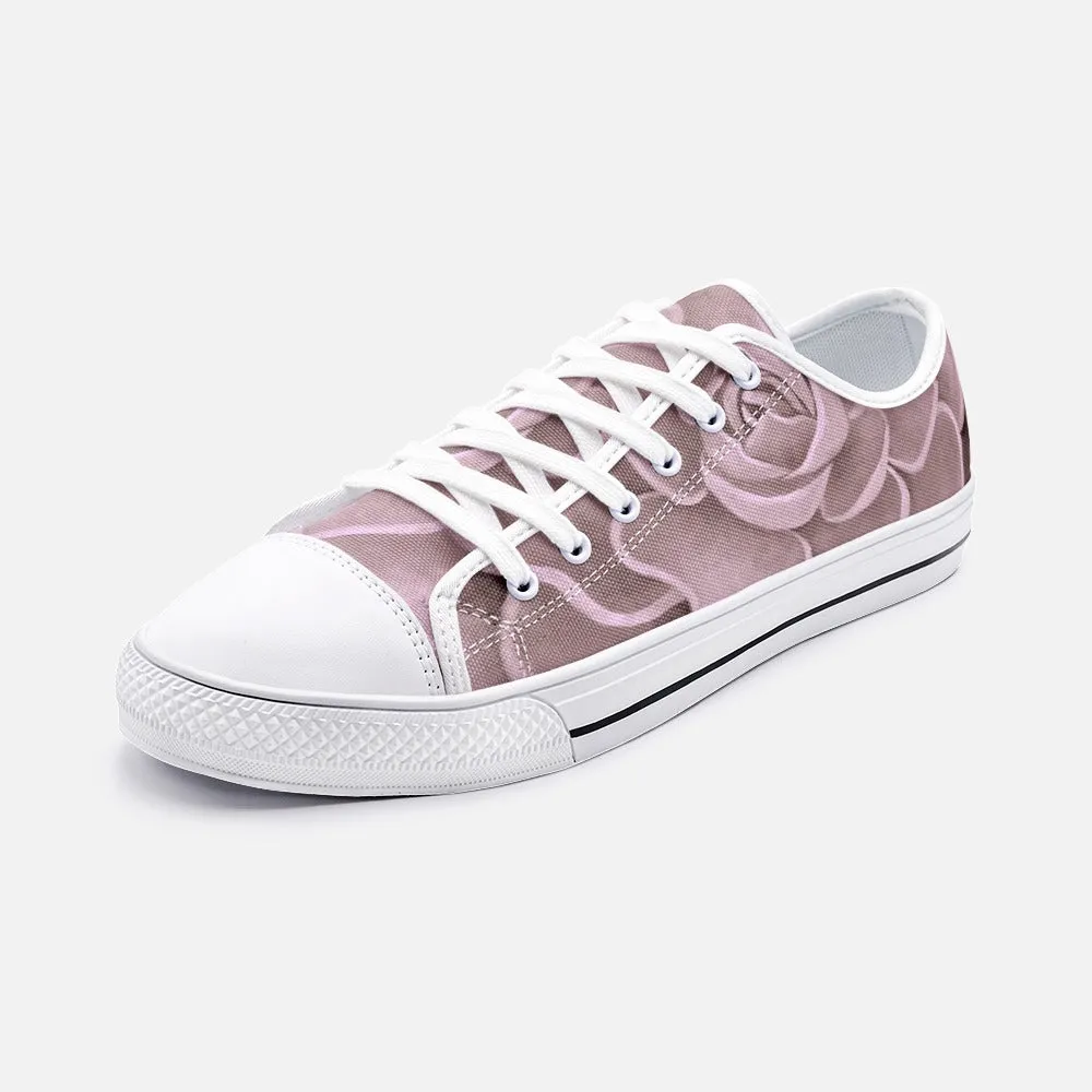 Blush Succulent Low-top Sneakers