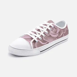 Blush Succulent Low-top Sneakers