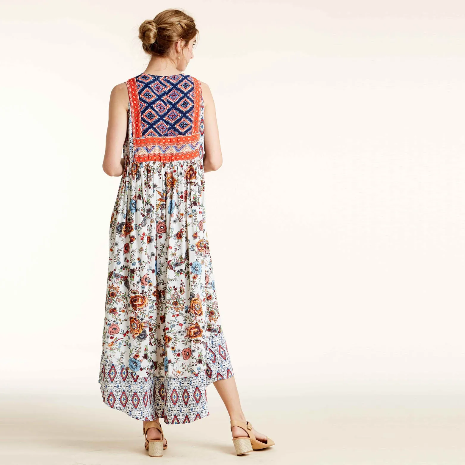 Bohemian Vibes Hi-Lo Maxi Dress