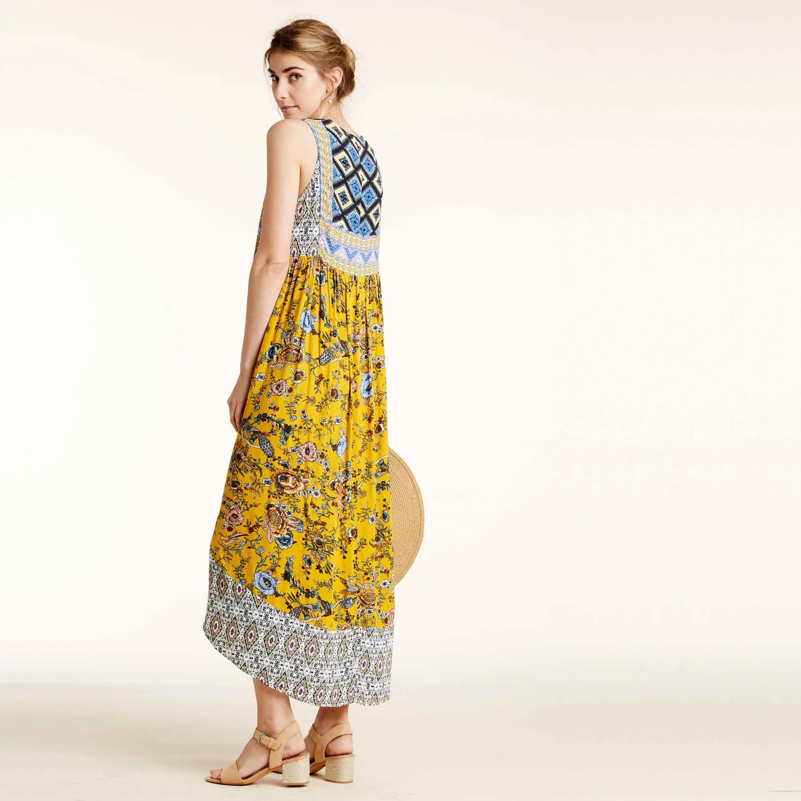 Bohemian Vibes Hi-Lo Maxi Dress