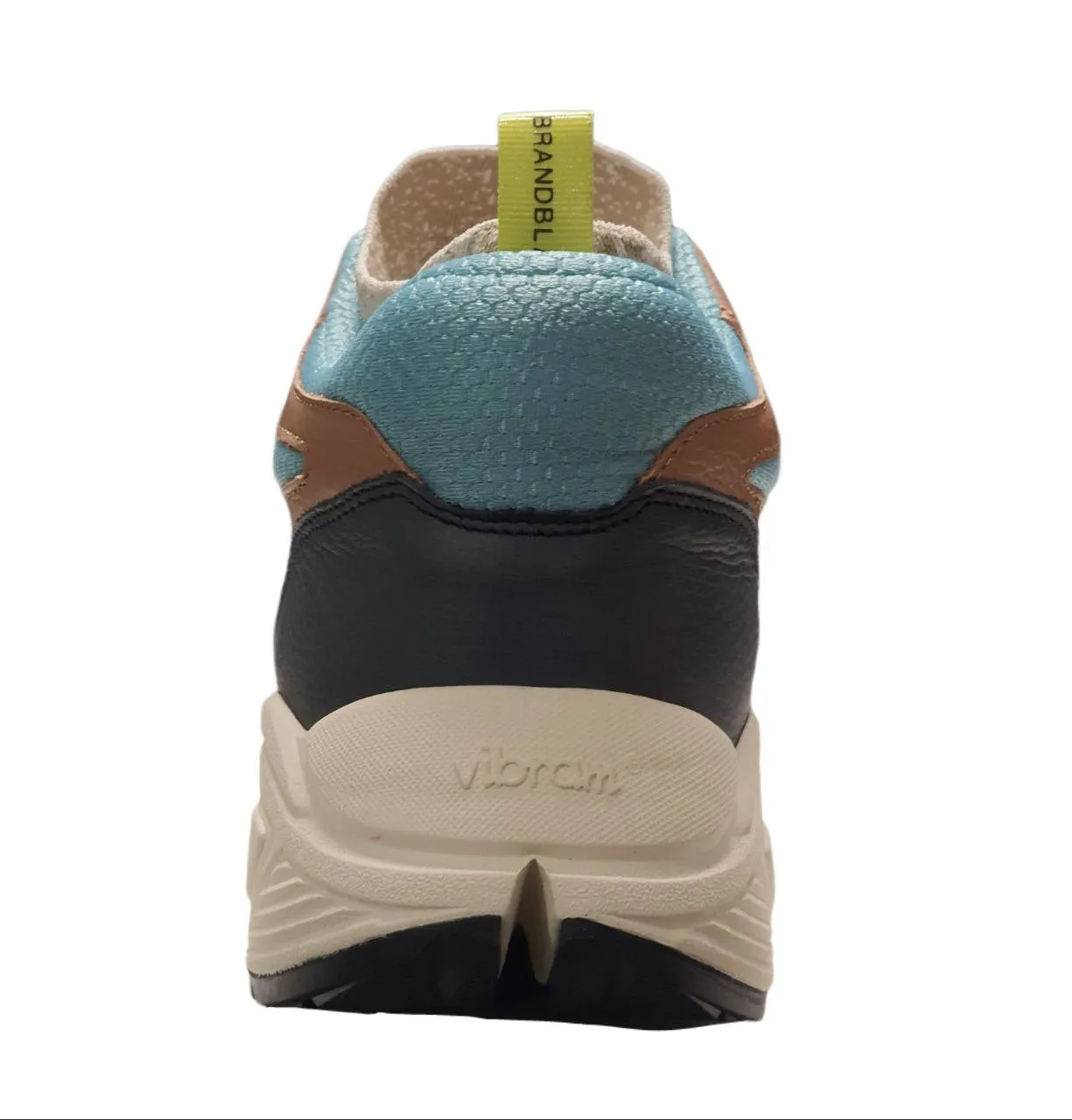 BRANDBLACK Men's Beige Colorblock Aura High Top Lace Up Sneakers #421BB 10 NWB