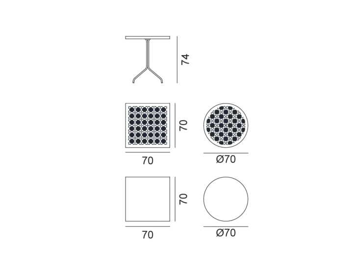Brise - Tables