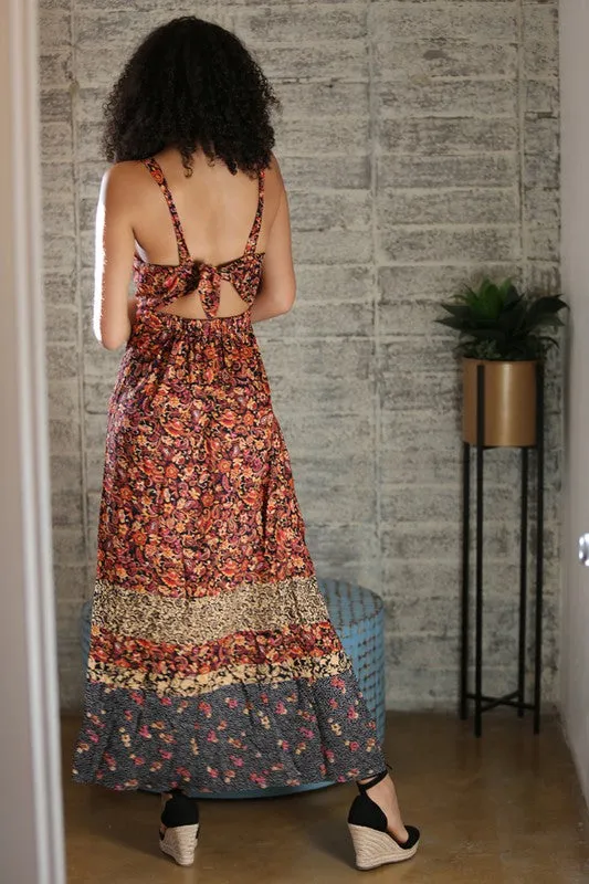 BUTTERCUP PRINTED MAXI DRESS