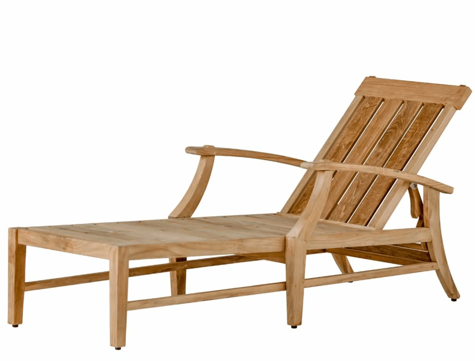 Cape Cod Chaise Lounge - Natural Teak