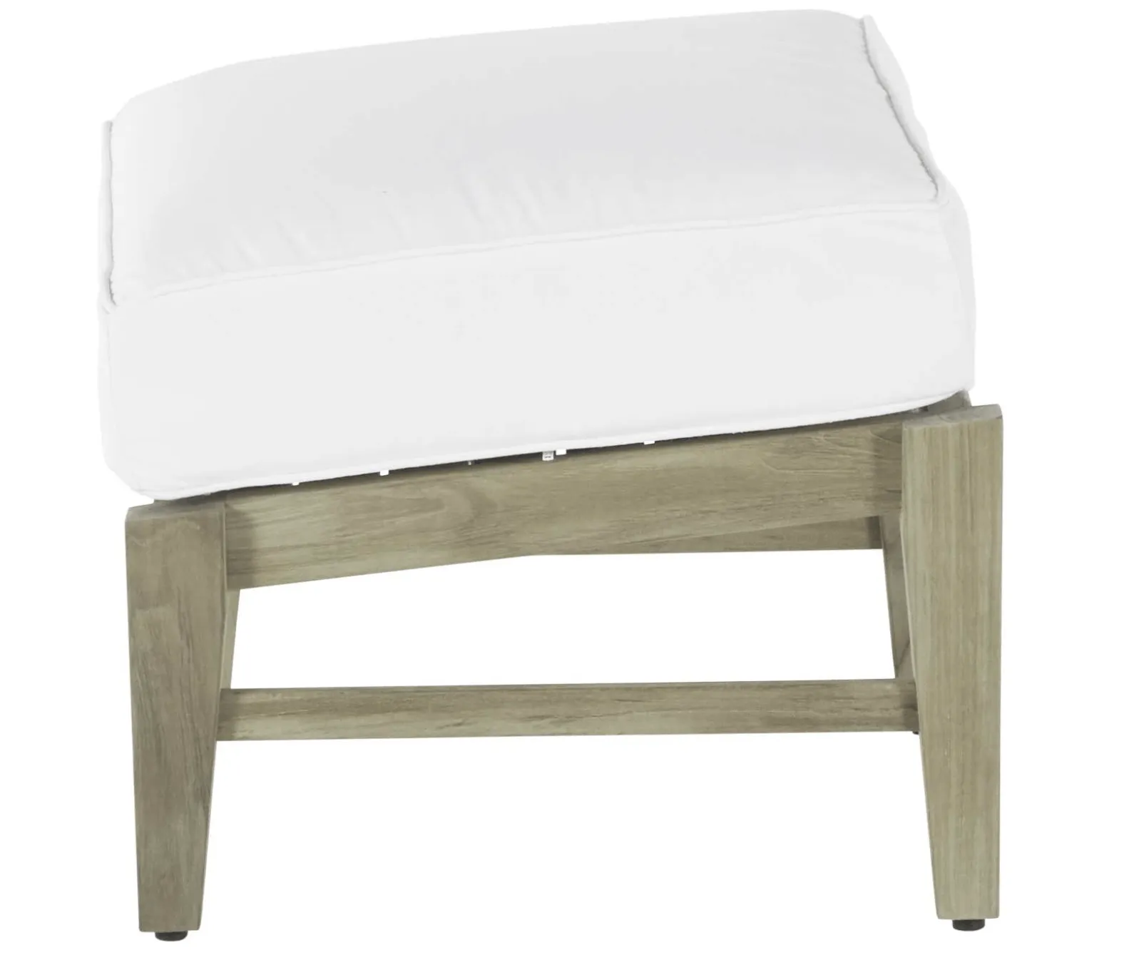 Cape Cod Ottoman - Natural Teak