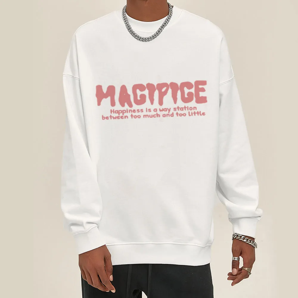 Casual Comic Volcano Sweatshirt