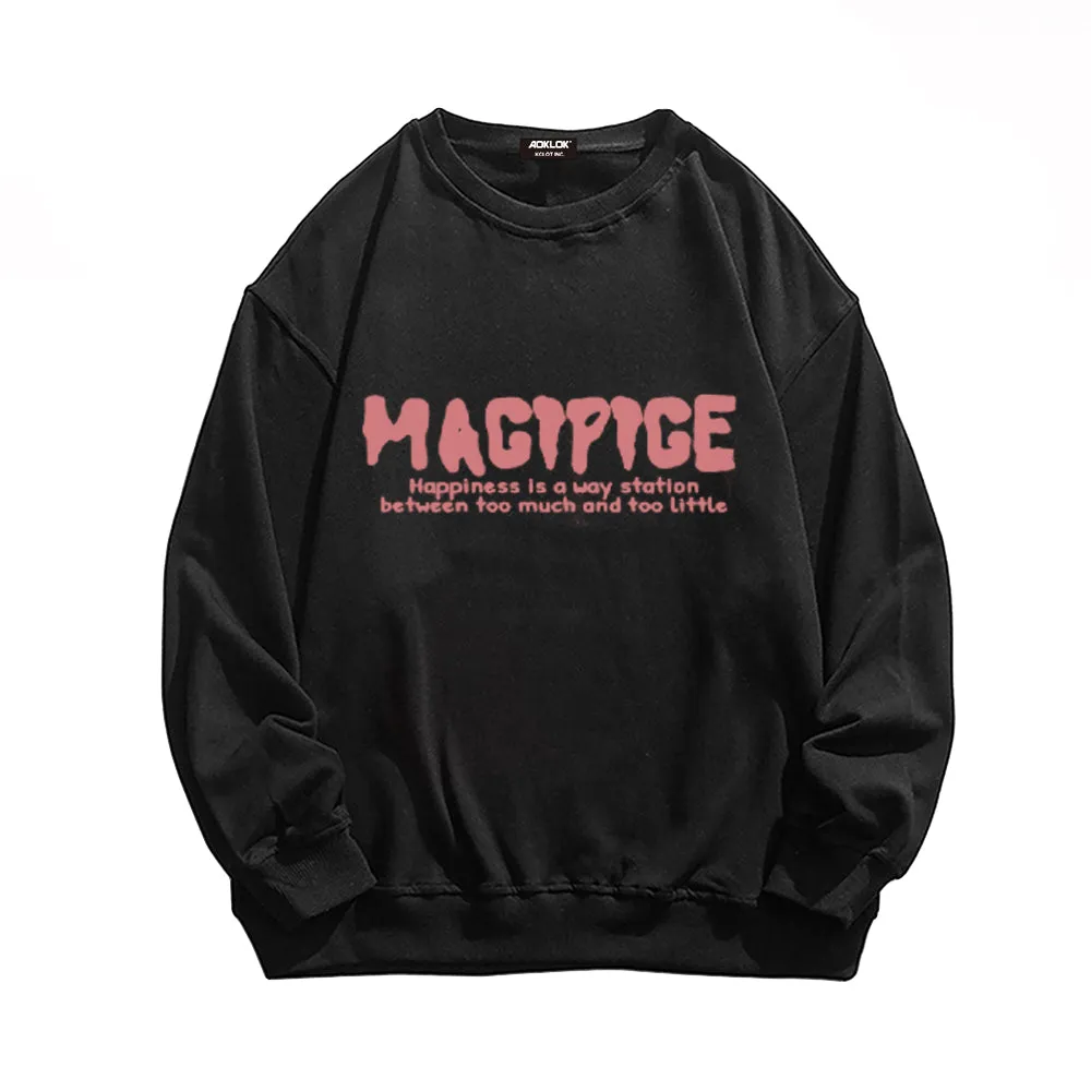 Casual Comic Volcano Sweatshirt