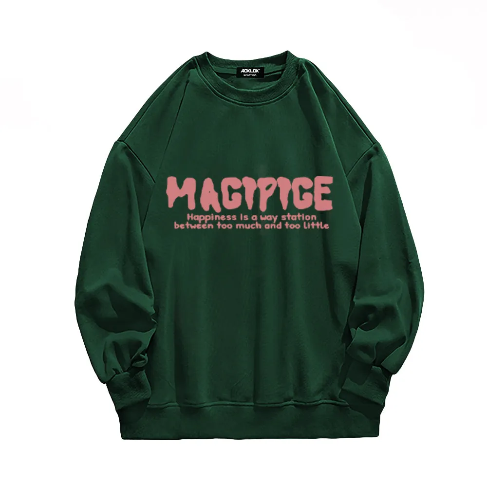 Casual Comic Volcano Sweatshirt