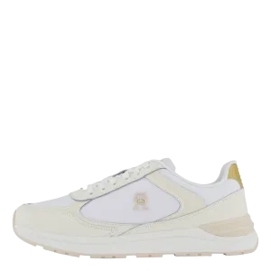 Casual Fashion Runner Lthr White