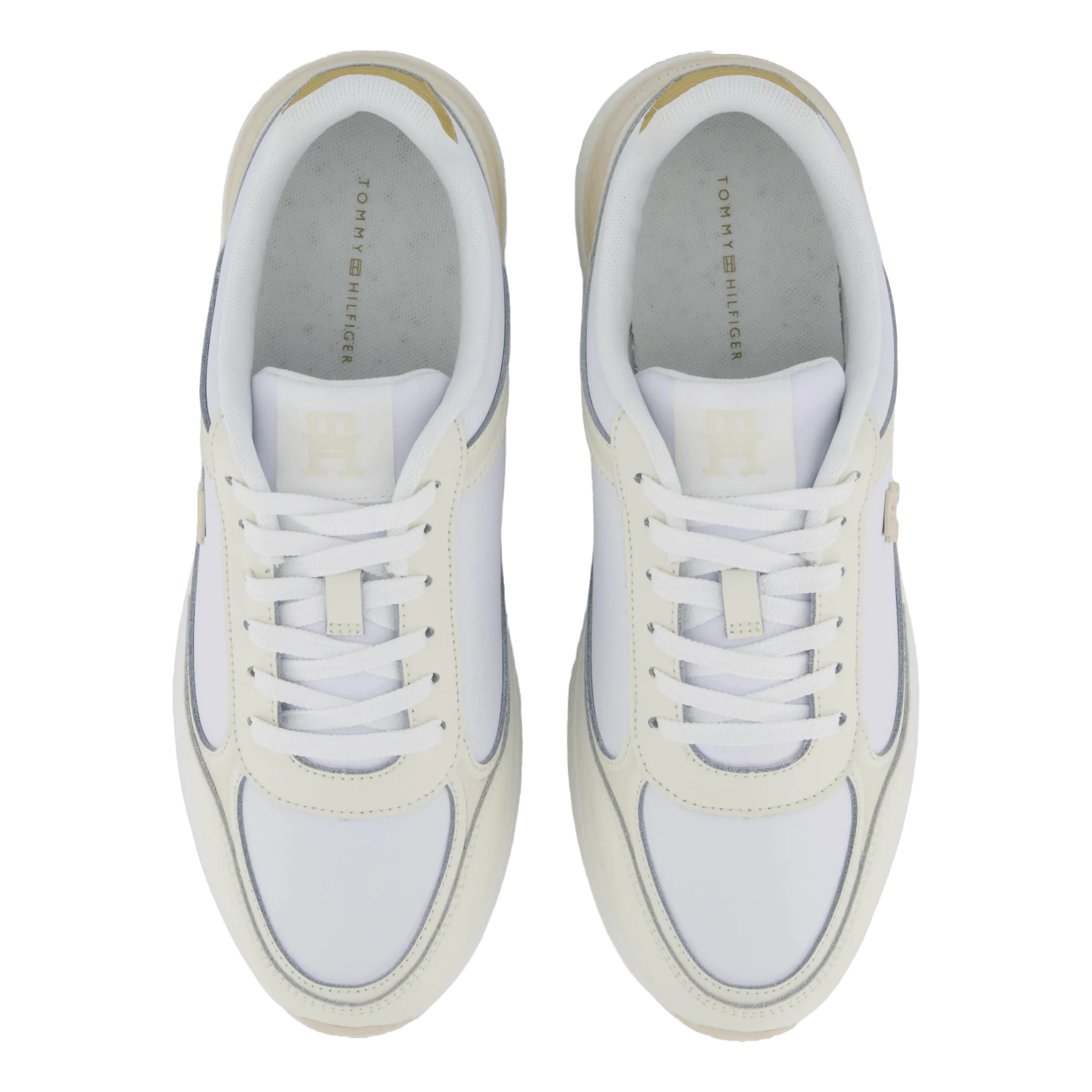 Casual Fashion Runner Lthr White