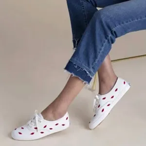 CHAMPION Women's Leather Low Top Sneakers