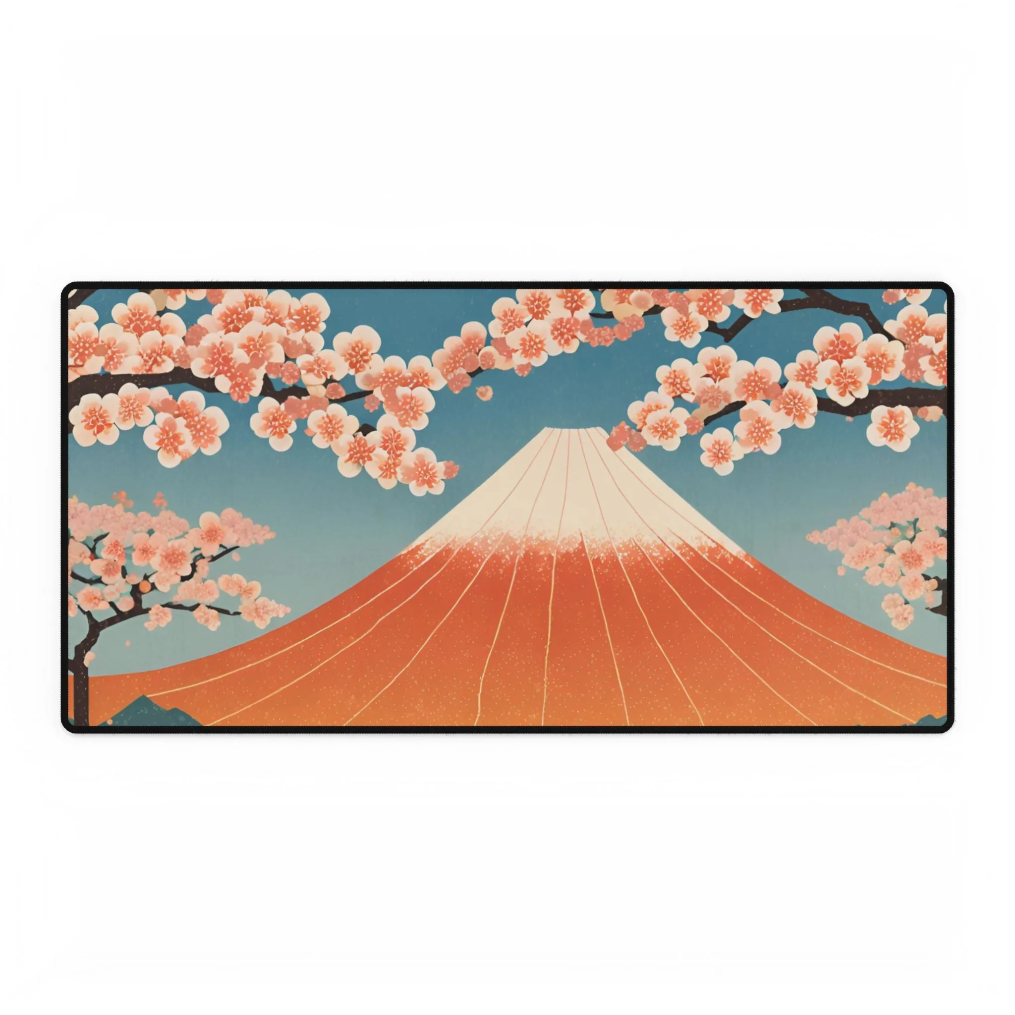 Cherry Blossom Majesty Desk Mat | Large Mousepad for Work & Gaming