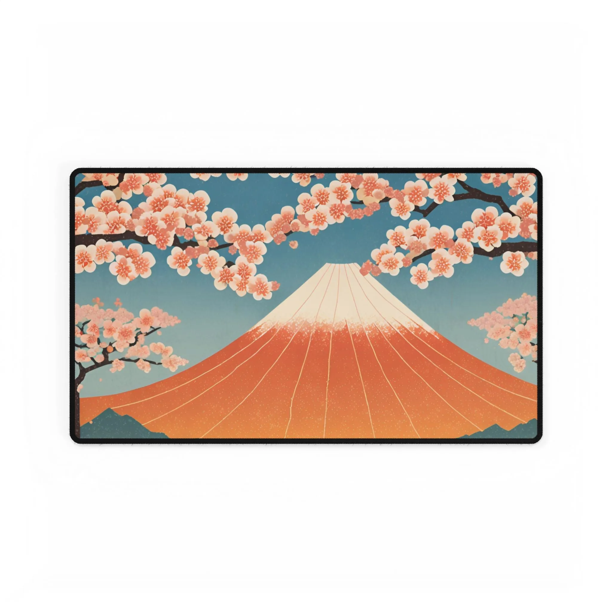 Cherry Blossom Majesty Desk Mat | Large Mousepad for Work & Gaming