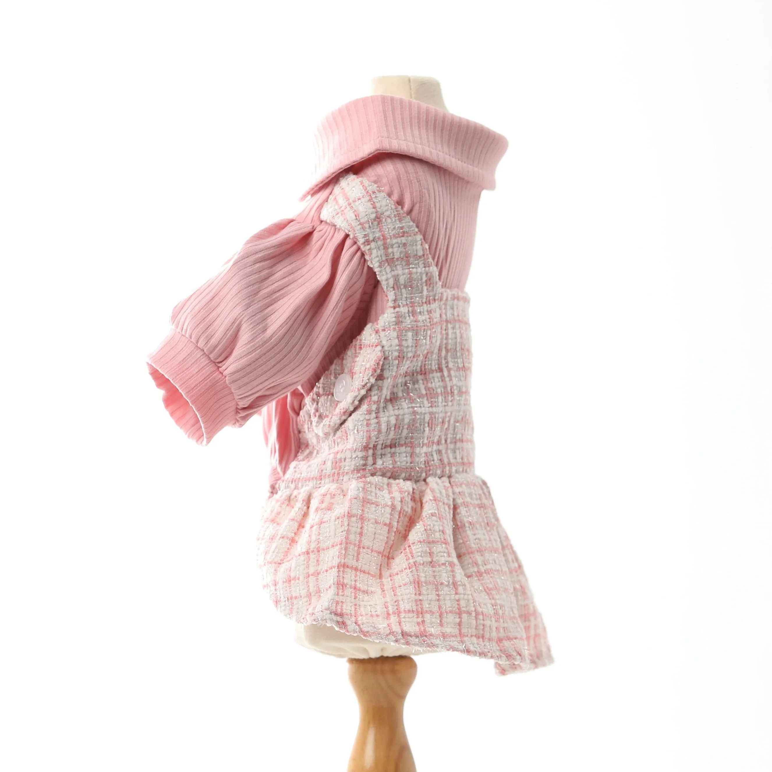 Chic Preppy Tweed Dress | Bomba Collection