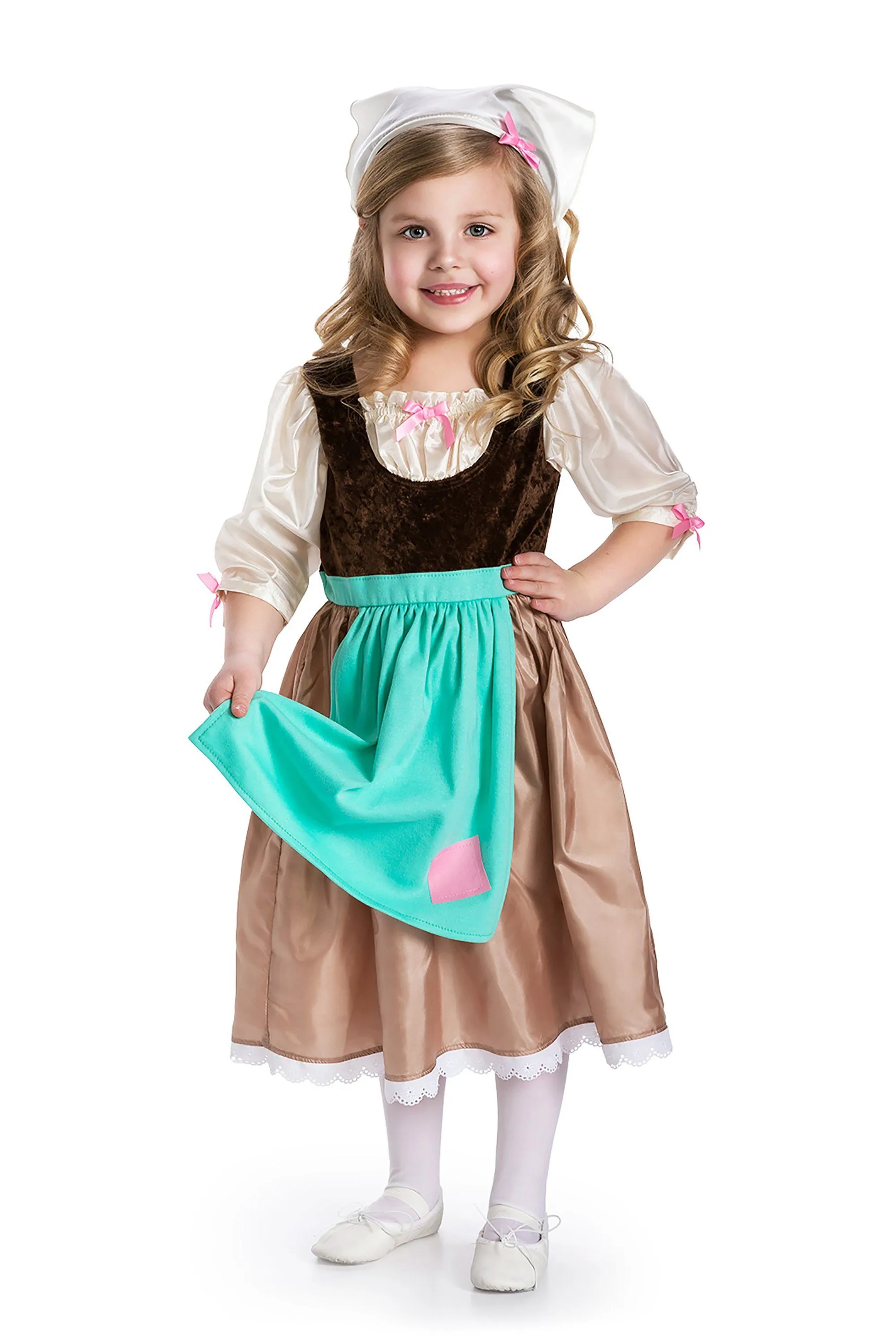 Cinderella Day Dress with Scarf