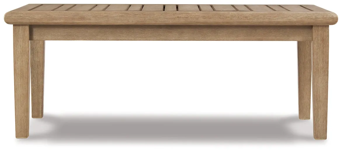 Clare View Outdoor Sofa with Coffee Table