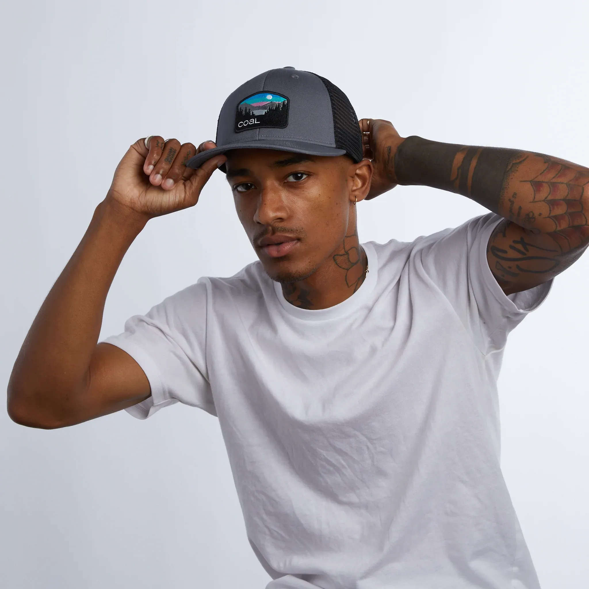 Coal The Hauler One Low Trucker Cap - Charcoal