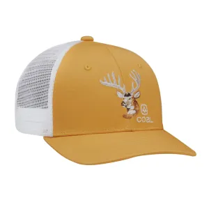 Coal The Wilds Low Profile Outdoor Animal Trucker Cap - Mustard