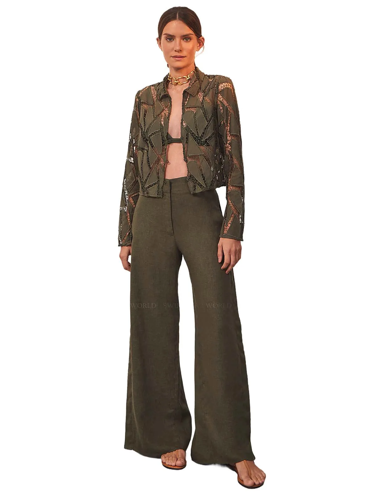 Coleen Blouse-Bree Pants ::RET