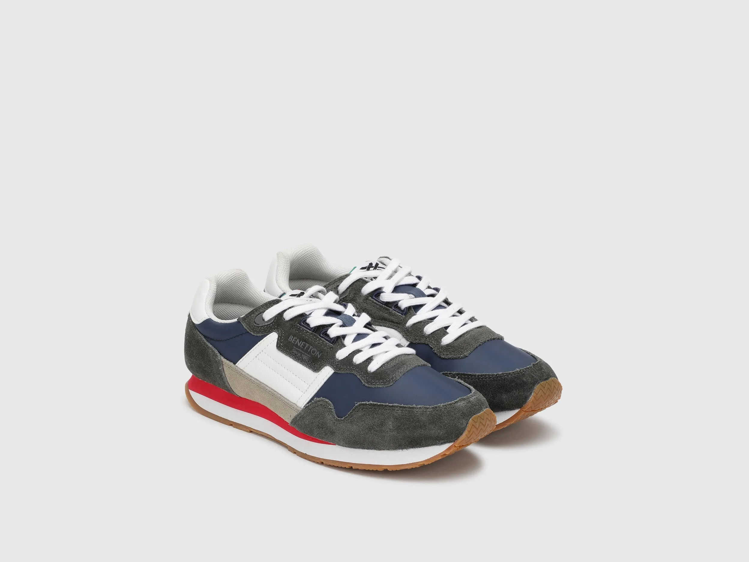 Colorblocked Casual Sneakers