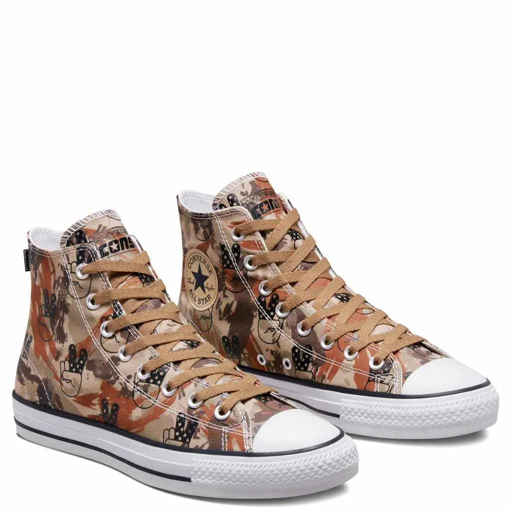 CONVERSE CTAS PRO HI - HAMADAN/PINECONE BROWN/BLACK