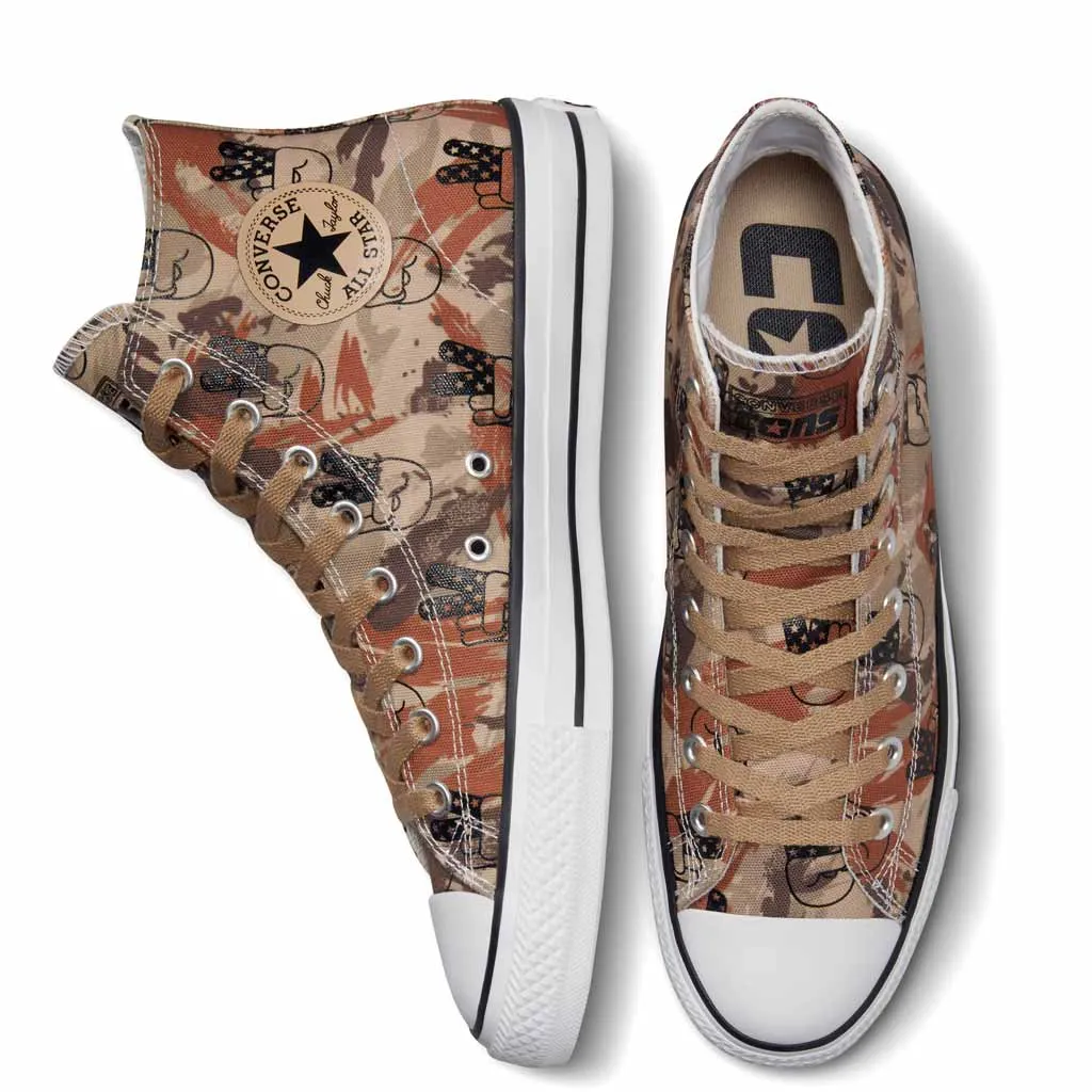 CONVERSE CTAS PRO HI - HAMADAN/PINECONE BROWN/BLACK