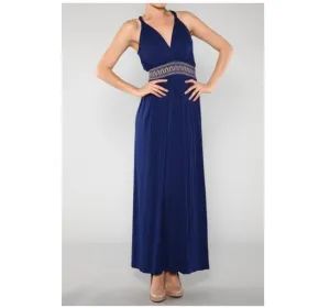 Coral Boho Maxi Dress