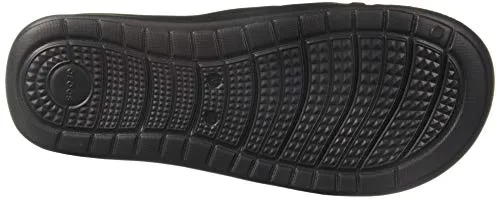 crocs Unisex Adult Reviva Black/Slate Grey Sliders-4 Men/ 5 UK Women (M5W7) (205546-0DD)