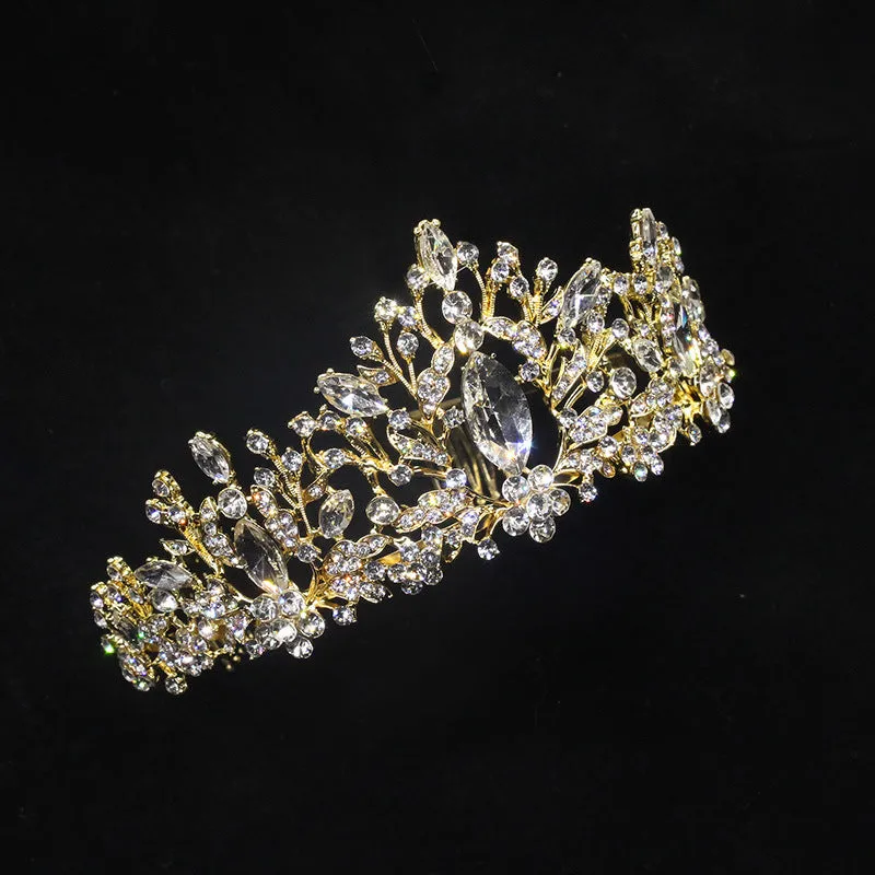 Crystal Rhinestone Wedding Bridal Crown