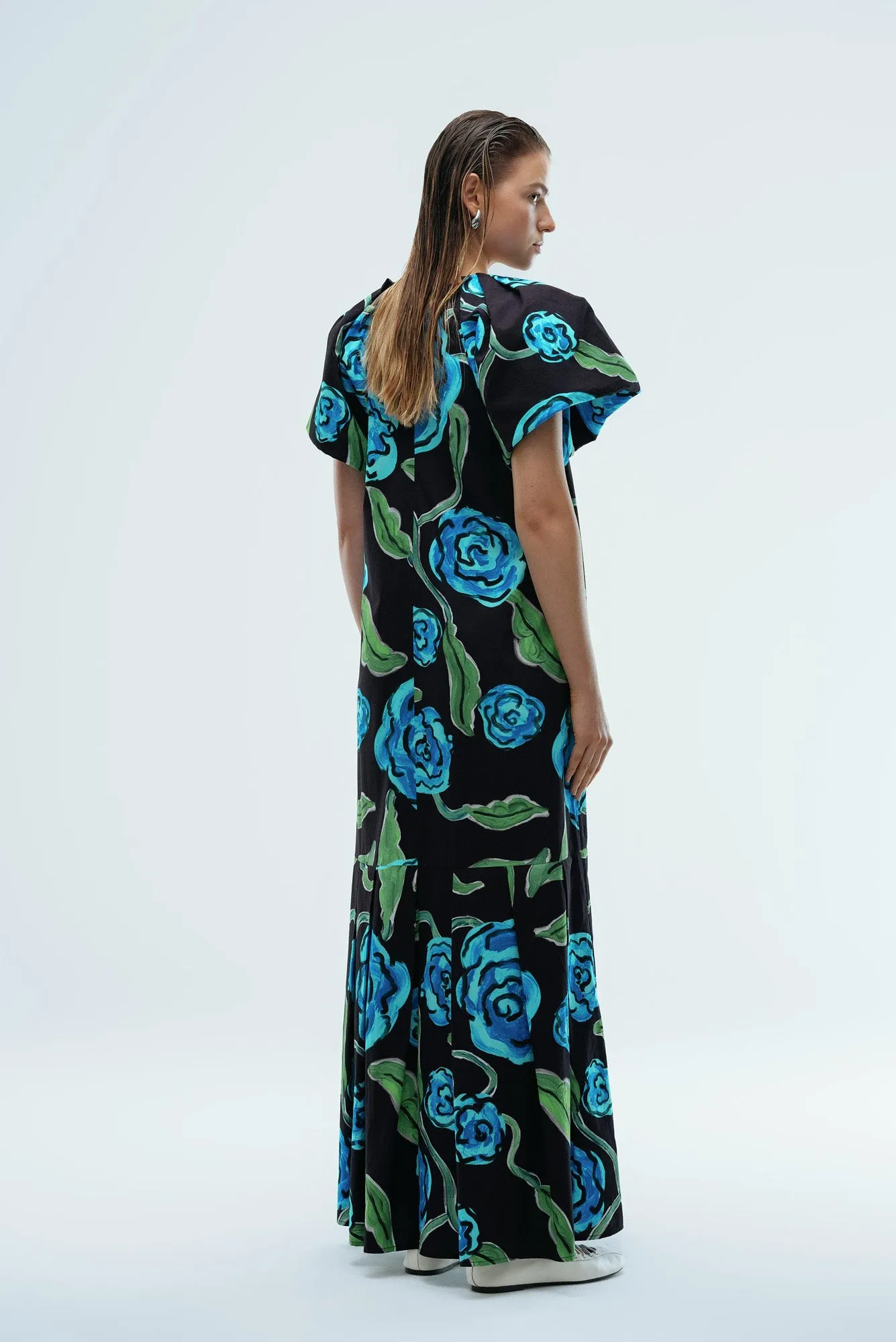 Damasco Dress in Petrona Print