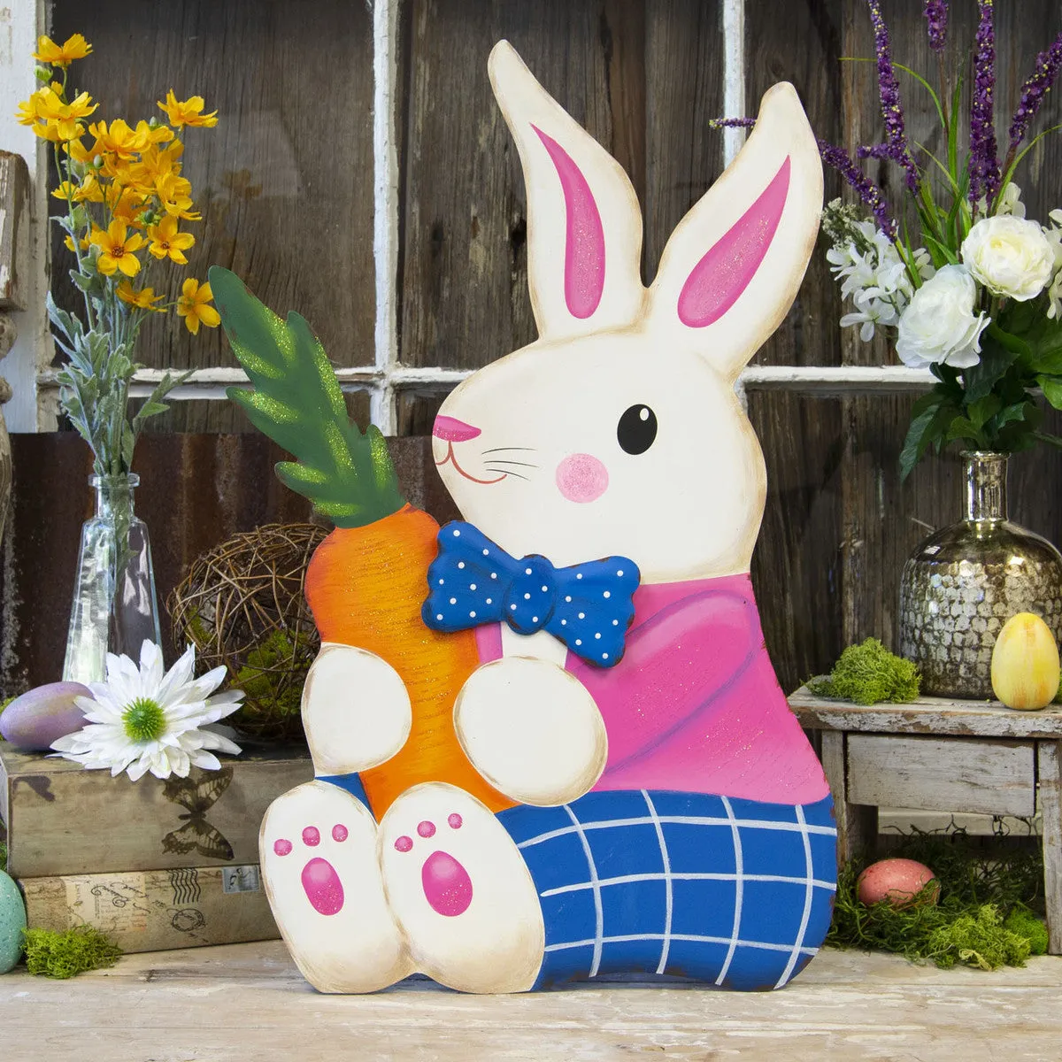 Dapper Bunny with Carrot