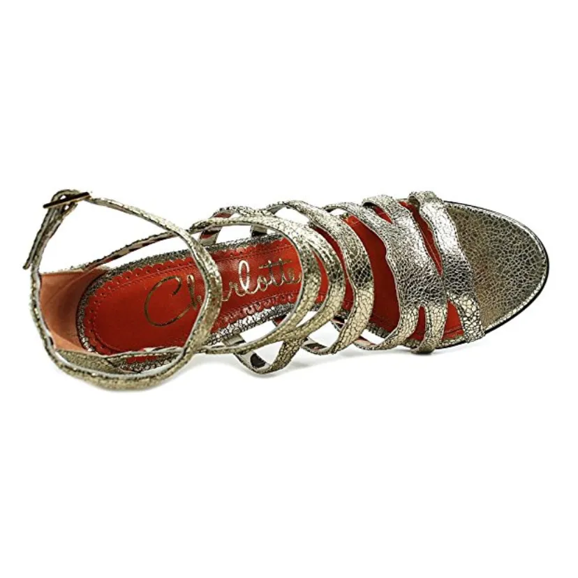 Dazzling Womens Leather Strappy Sandals