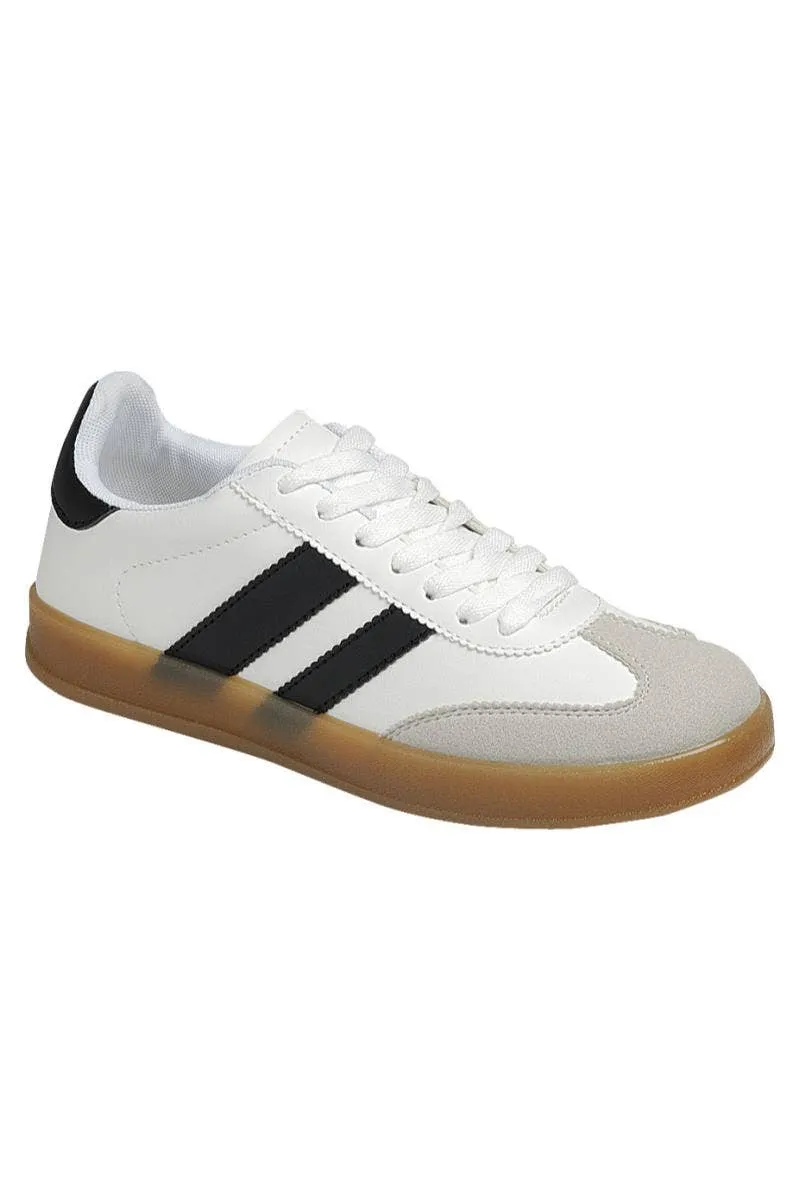 Deer Sneaker - White/Black