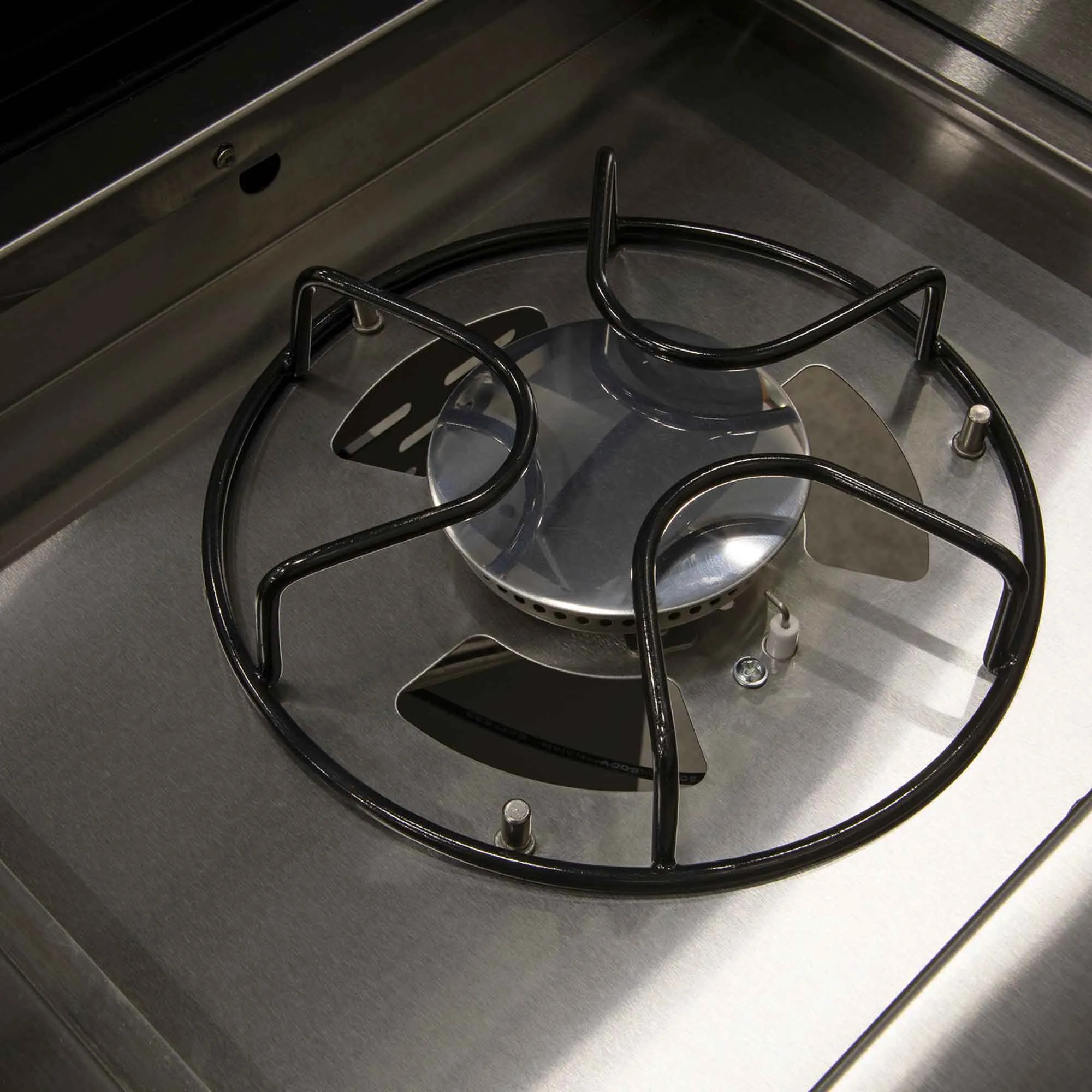Dellonda 4 1 Burner Deluxe Gas BBQ & Water Resistant Cover, Stainless Steel - DG231