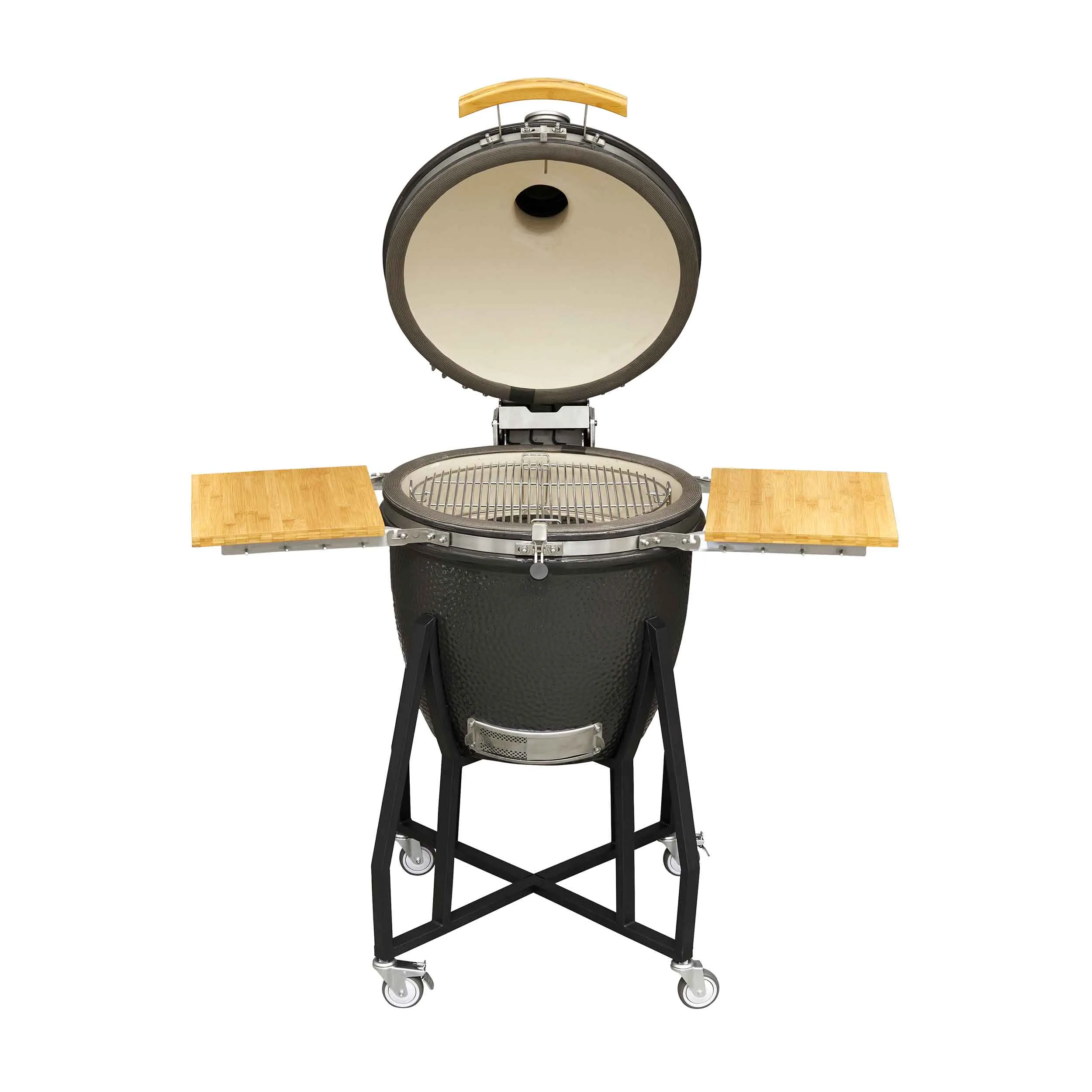 Deluxe Ceramic Kamado Style BBQ Grill/ Oven/Smoker, 22"(56cm) - DG236